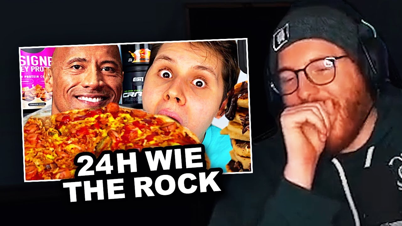 ER isst und LEBT 24h wie THE ROCK | #ungeklickt