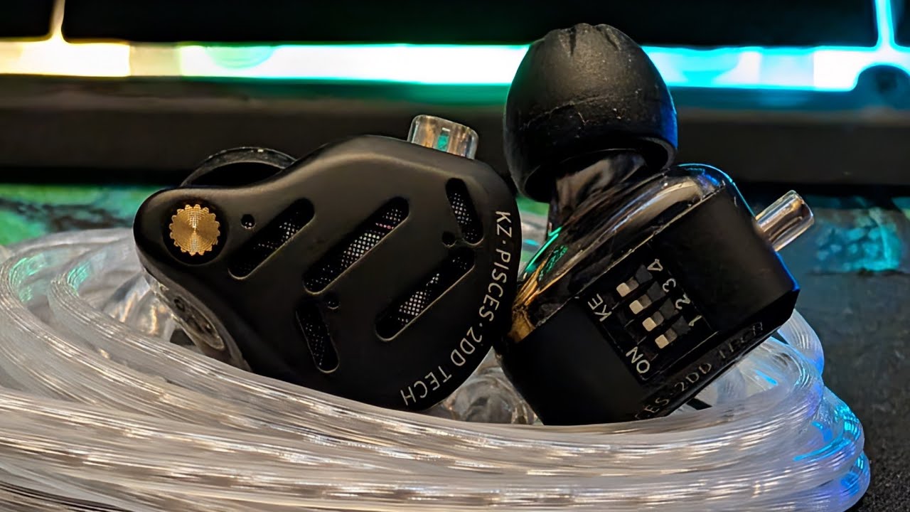KZ Pisces dual Dynamic Drivers x2