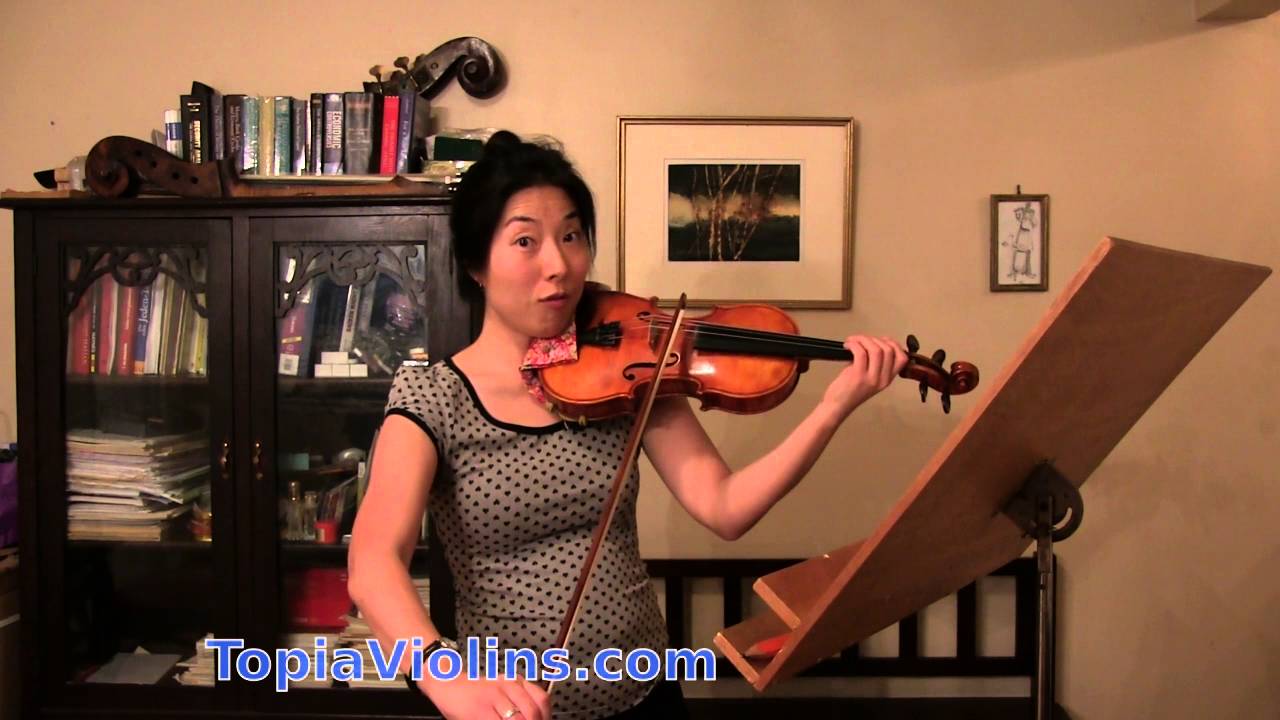 Fast 16th notes with various bowings