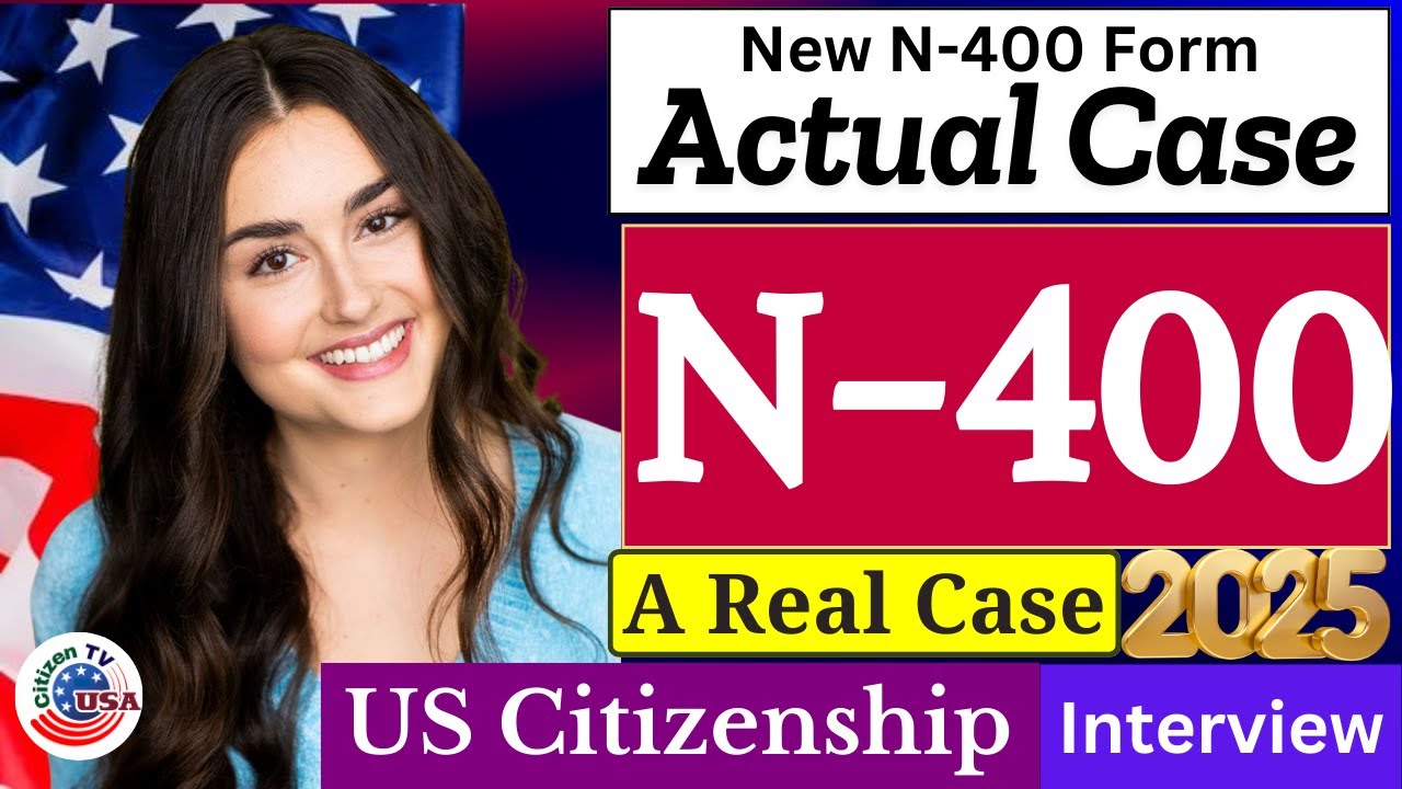 2025 US Citizenship Interview and Test | N-400 Naturalization Interview Questions & Answers Practice