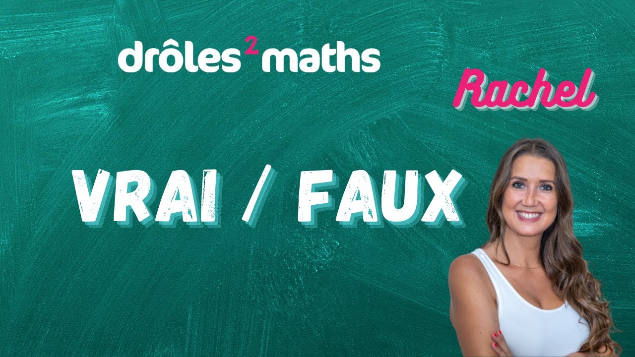 Replay Cours CRPE - Vrai / Faux