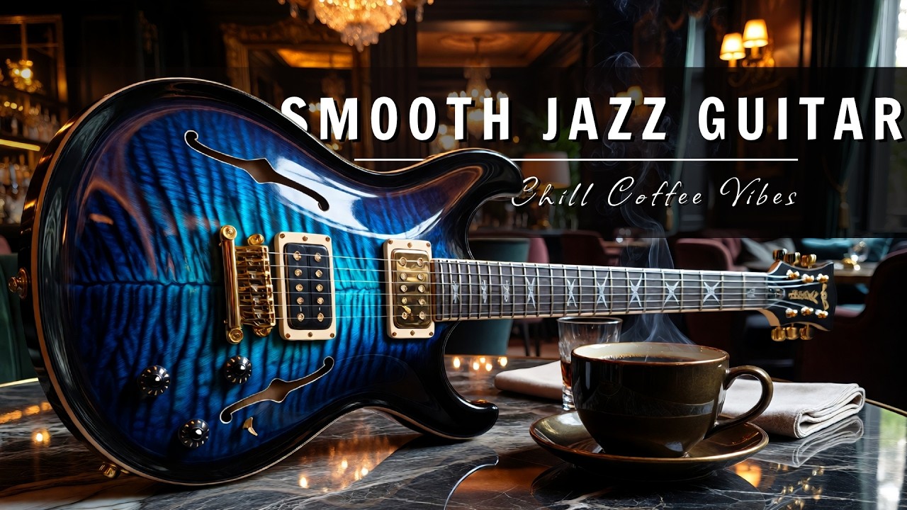 Smooth Jazz Guitar Music - Cool Cafe Vibes &bull; Relaxing Guitar Music for Cafe, Study & Work