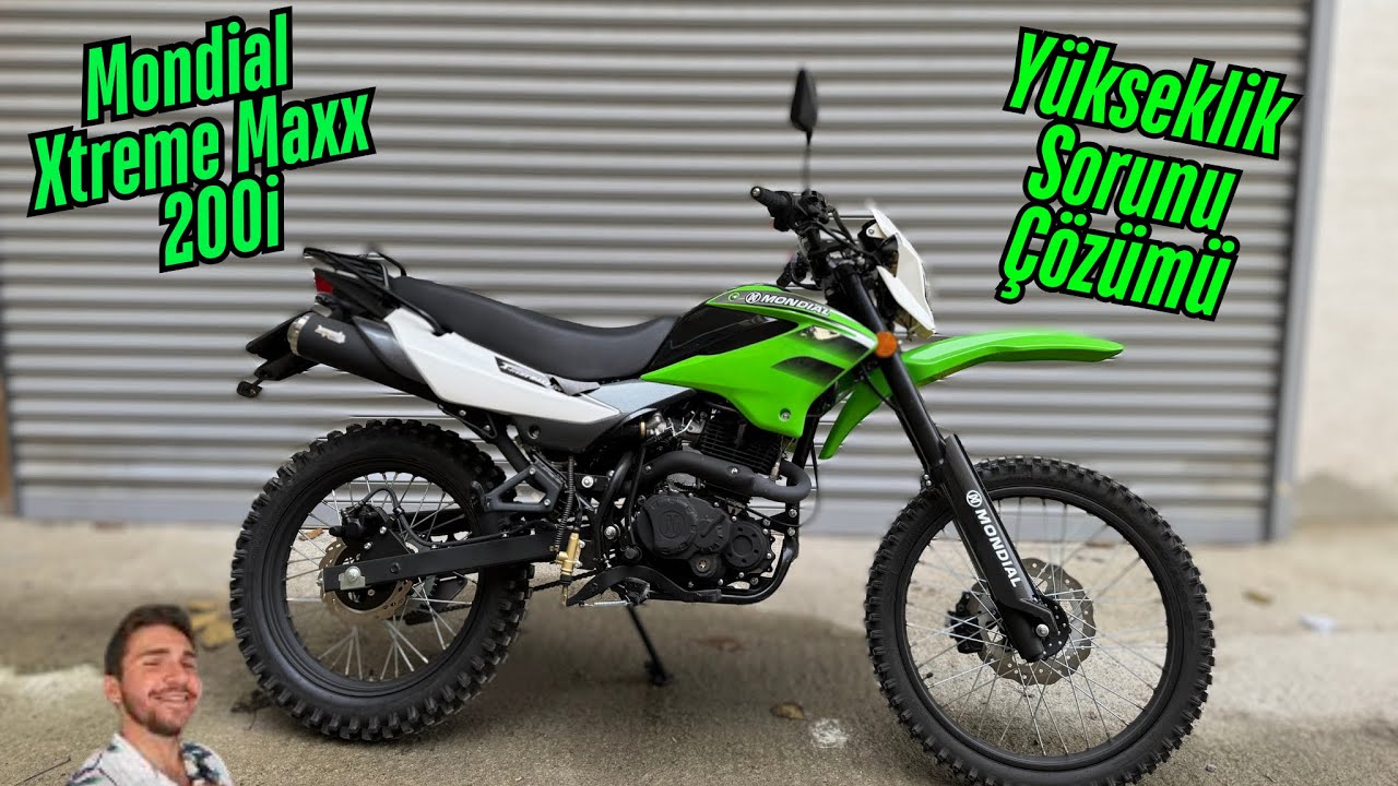 Mondial Xtreme Maxx 200i  Alçatma #mondial #xtrememaxx200i