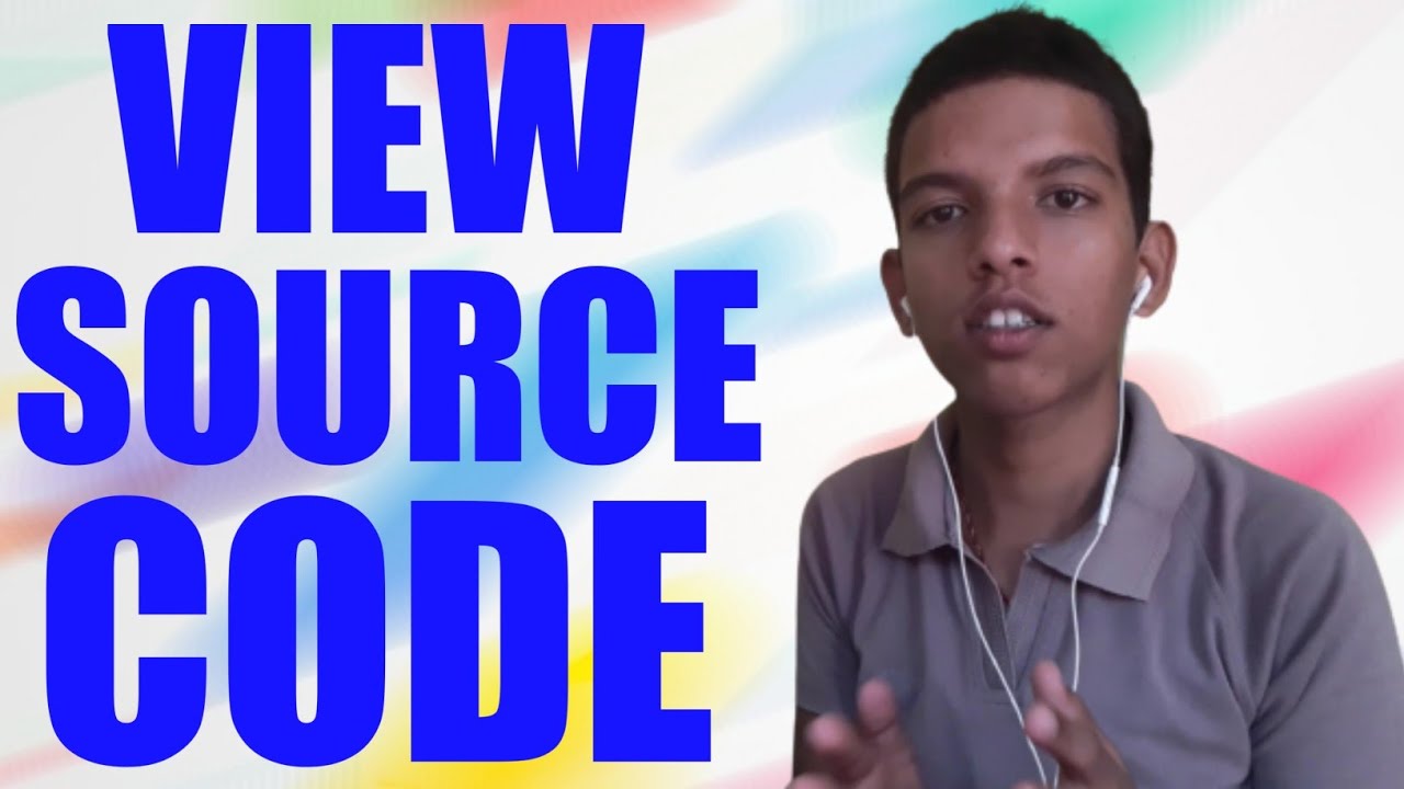 How To View Source Code Of Any Website