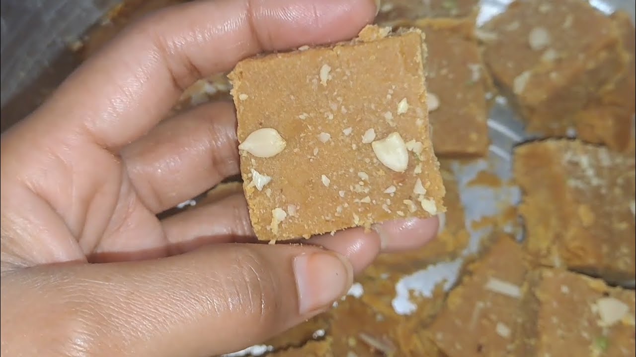 ਘਰ ਵਿੱਚ ਹੀ ਬਣਾਓ ਬਾਜ਼ਾਰ ਵਰਗੀ ਵੇਸਣ ਦੀ ਬਰਫੀ। 