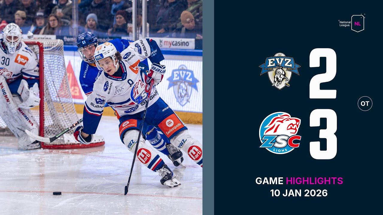 EV Zug vs. ZSC Lions - Game Highlights