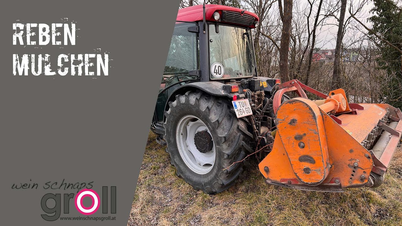 Der Weg der Rebe zum Kompost - Reben Häckseln im Weinbau