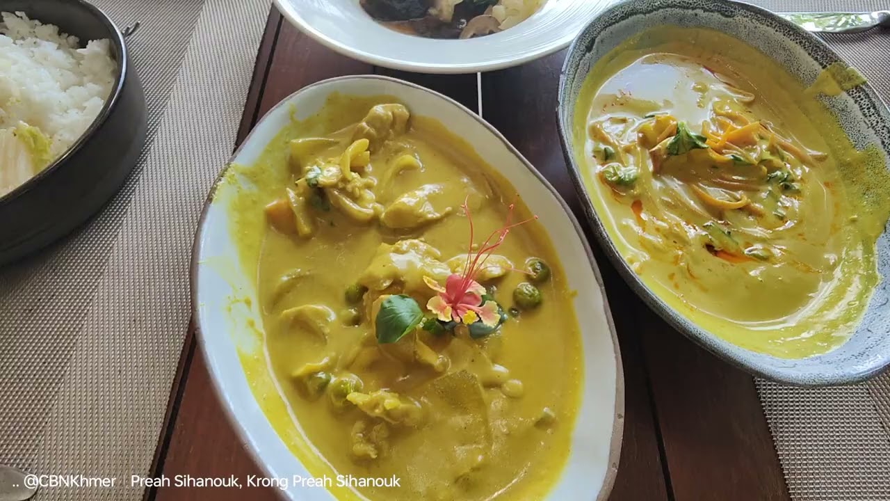 Amazing Food Lunch Fishermen Restaurant La Passion Resort Koh Rong Sonloem
