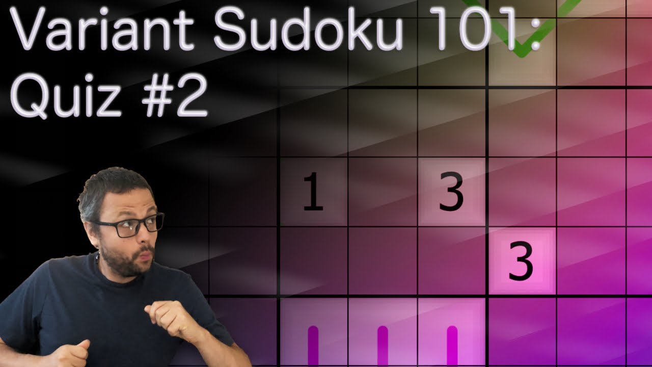 Quiz #2: Variant Sudoku 101 by PhoenixAki | Invitation to Puzzles