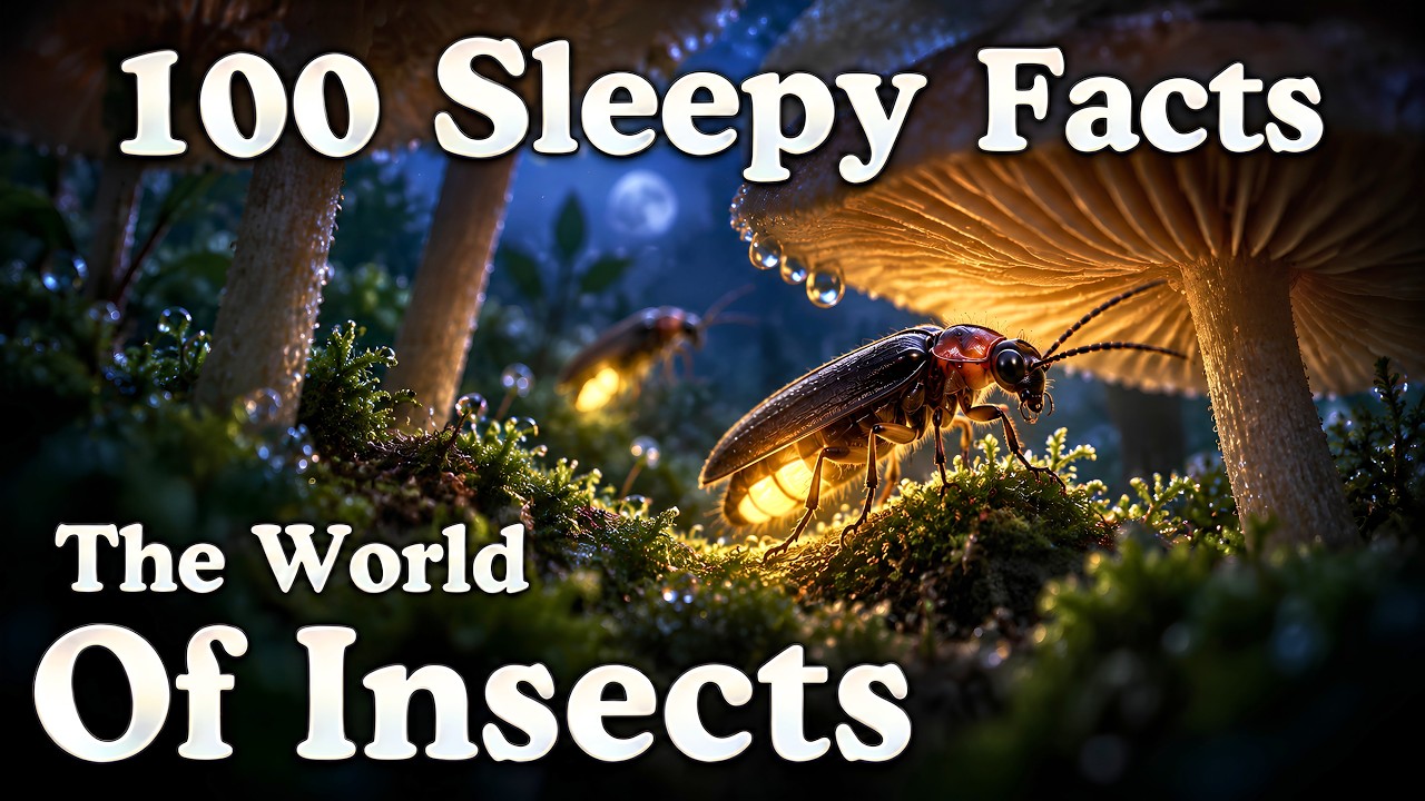 The Hidden World of Insects | 100 Facts to Fall Asleep To