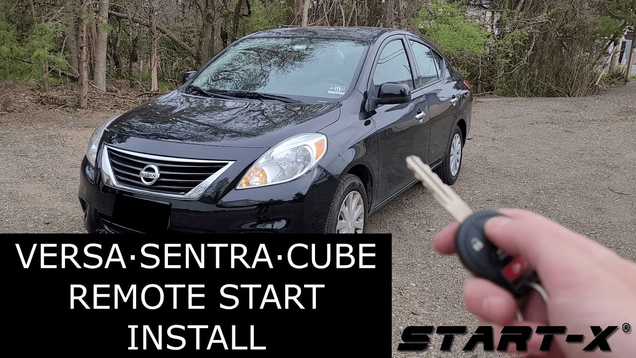 Start-X Remote Start Install, Sentra/Versa/Cube