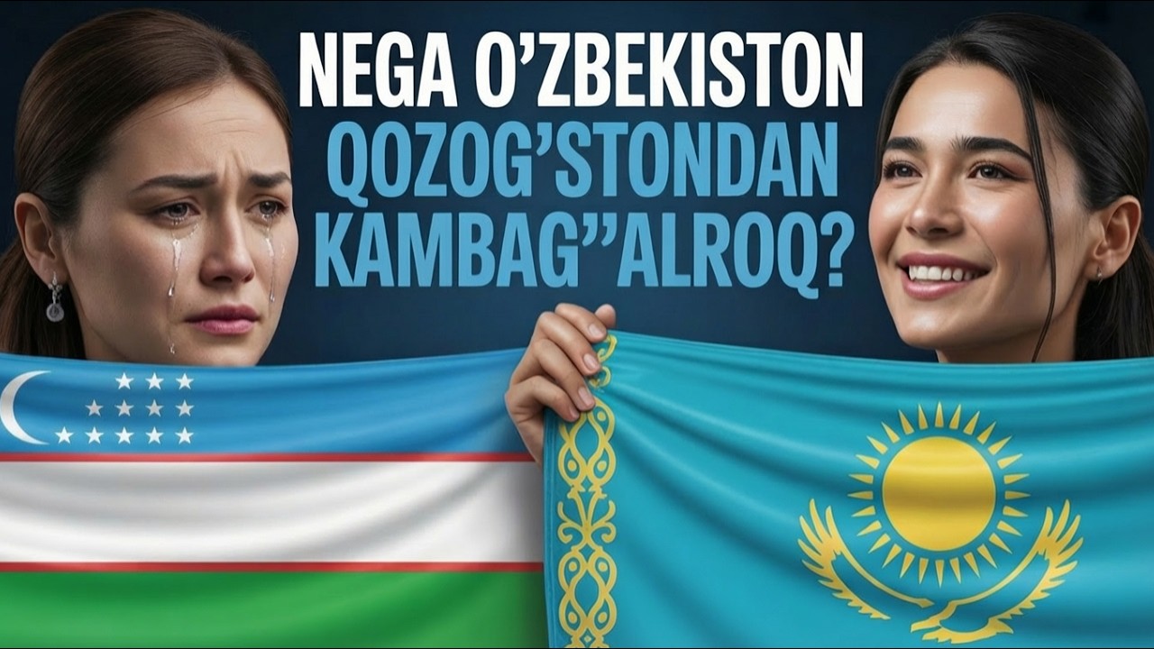 Nega Qozog‘iston O‘zbekistondan boyroq?