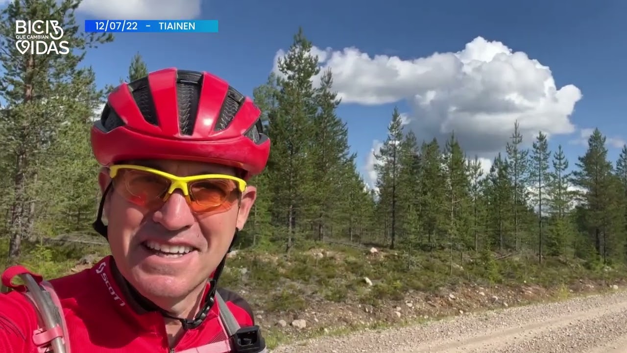 Bicis que cambian vidas 2022 - 79ª Etapa Finlandia (Día 12): Rovaniemi - Sodankylä