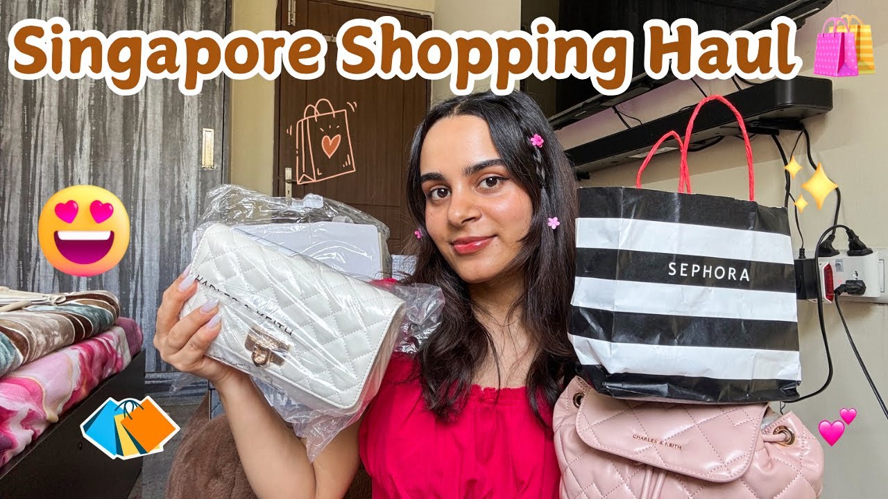 Singapore Shopping Haul 🛍️