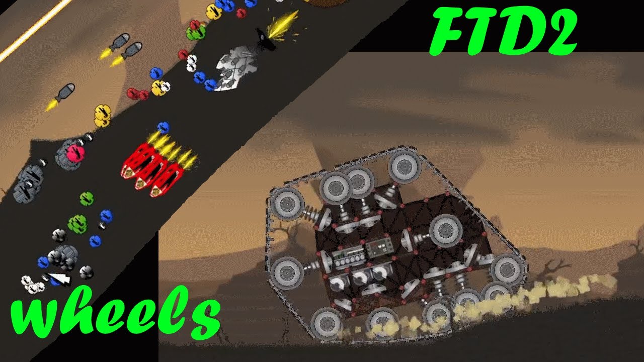 Tower Defense with Driving Vehicles in Forts