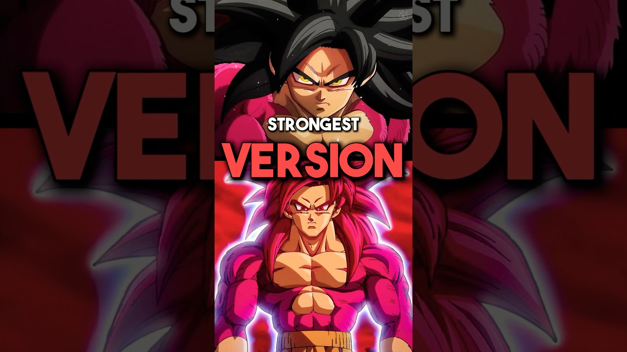 Is Super Saiyan 4 STRONGER In Dragon Ball GT Or DAIMA!? #shorts
