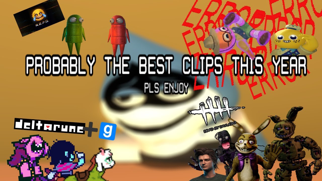 LONGEST CLIP COMP EVER (i think) | Deltarune + Gmod, Roblox, Peak. and etc.