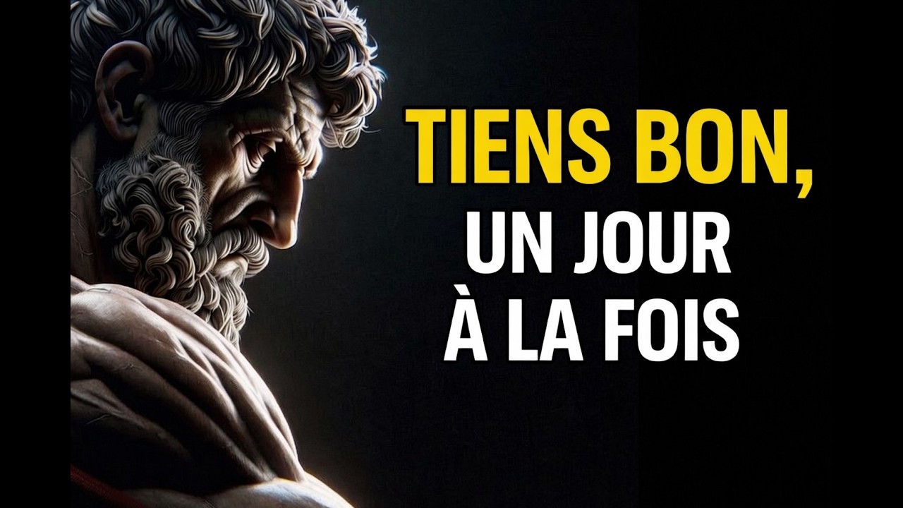 RELÈVE-TOI QUAND TU AS TOUCHÉ LE FOND : 8 Leçons Stoïciennes | Stoïcisme
