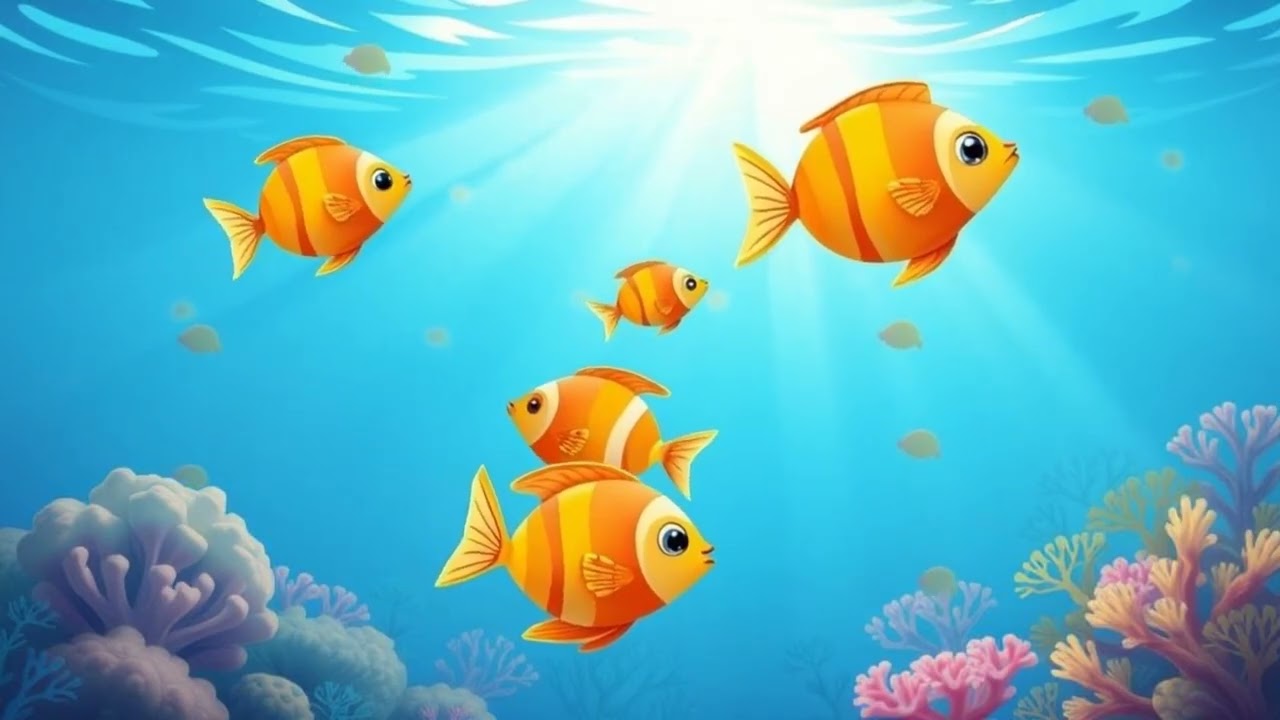 2 Hour Underwater Ocean Sensory Video for Babies 🐠 Fish, Coral Reef & Bubbles | Calming Sensory
