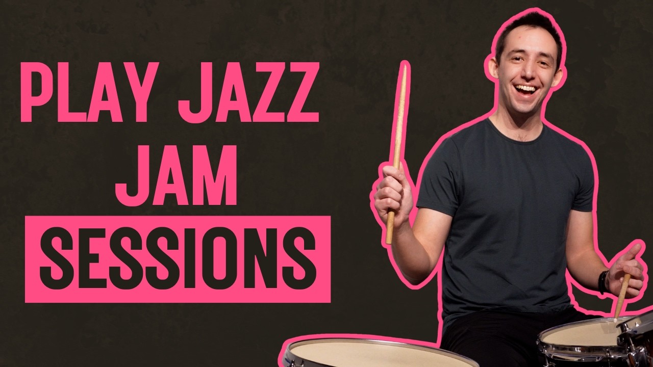 Play Jazz Drums at Jam Sessions with Confidence (Full Guide)