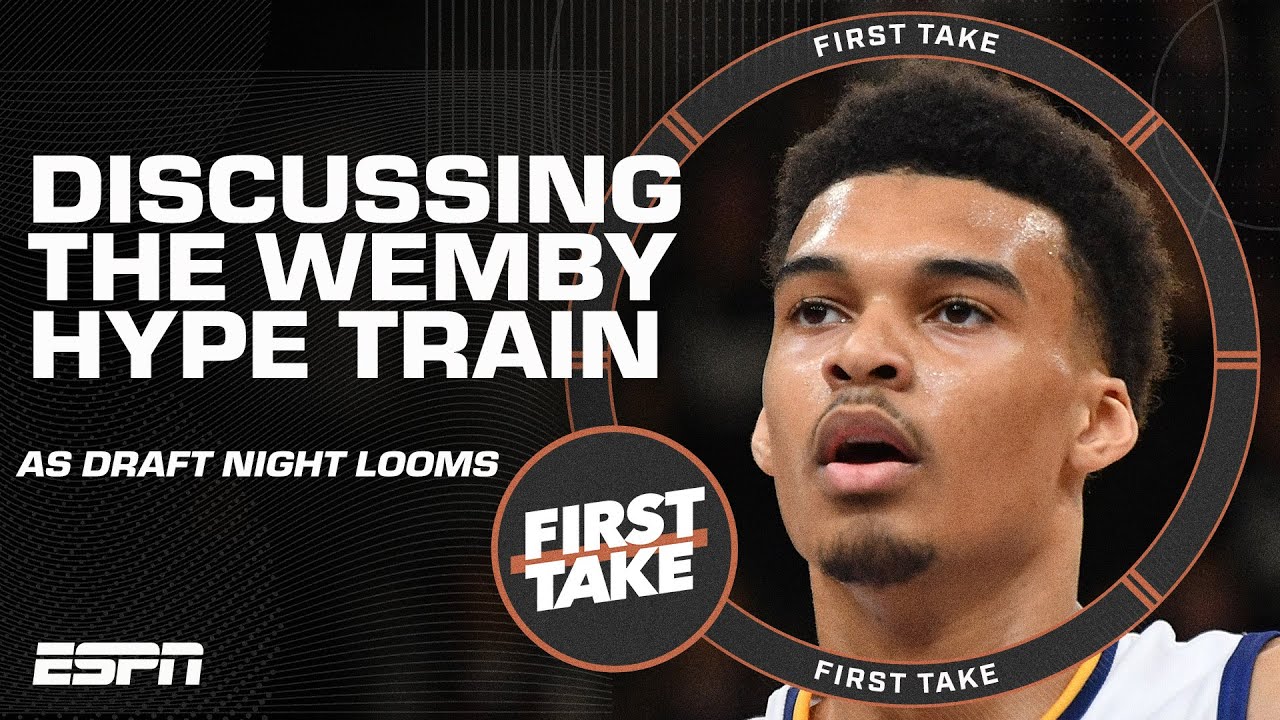 Who’s On Board the Victor Wembanyama Hype Train? 🚂🤩| First Take