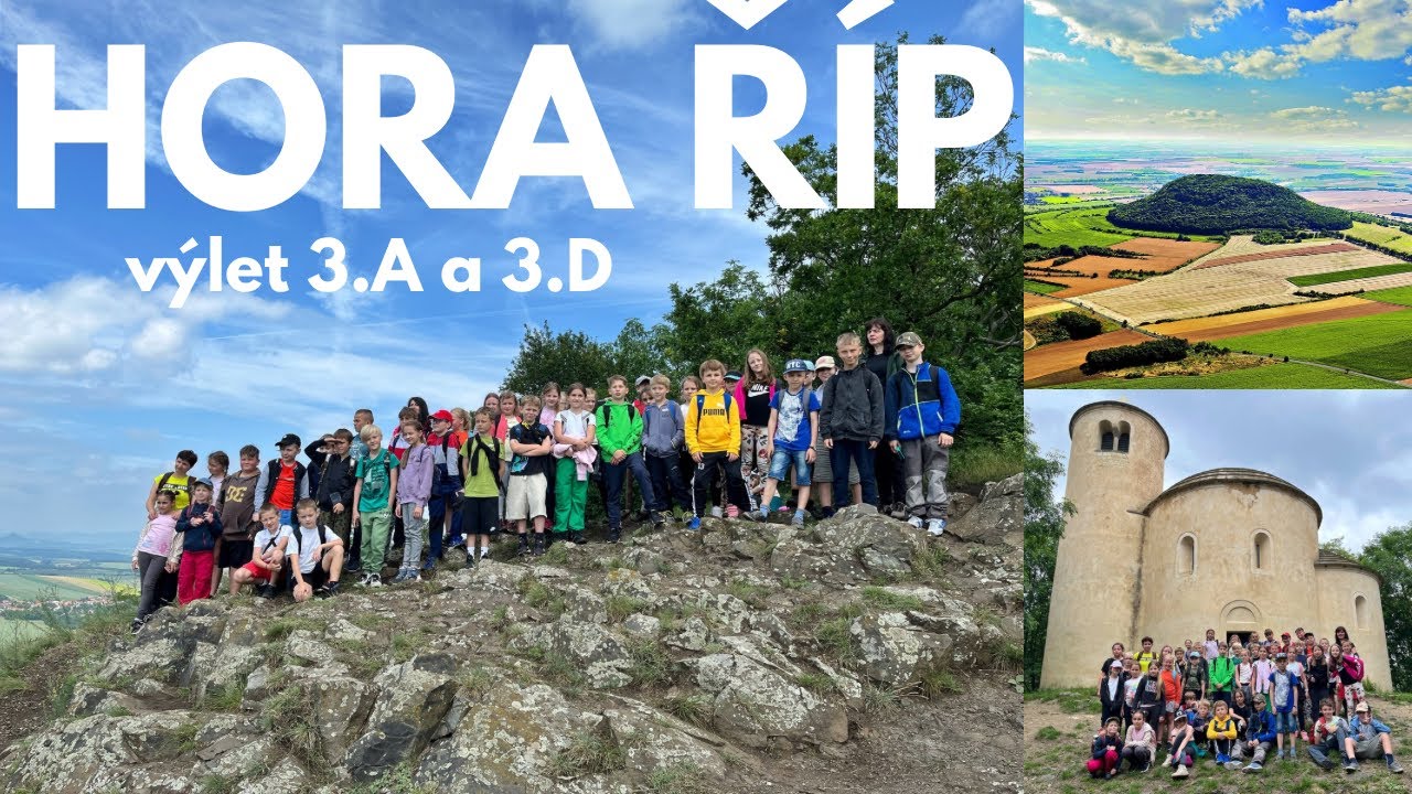 Výlet na Říp 3.A a 3.D | ZŠ Kostelec nad Černými lesy