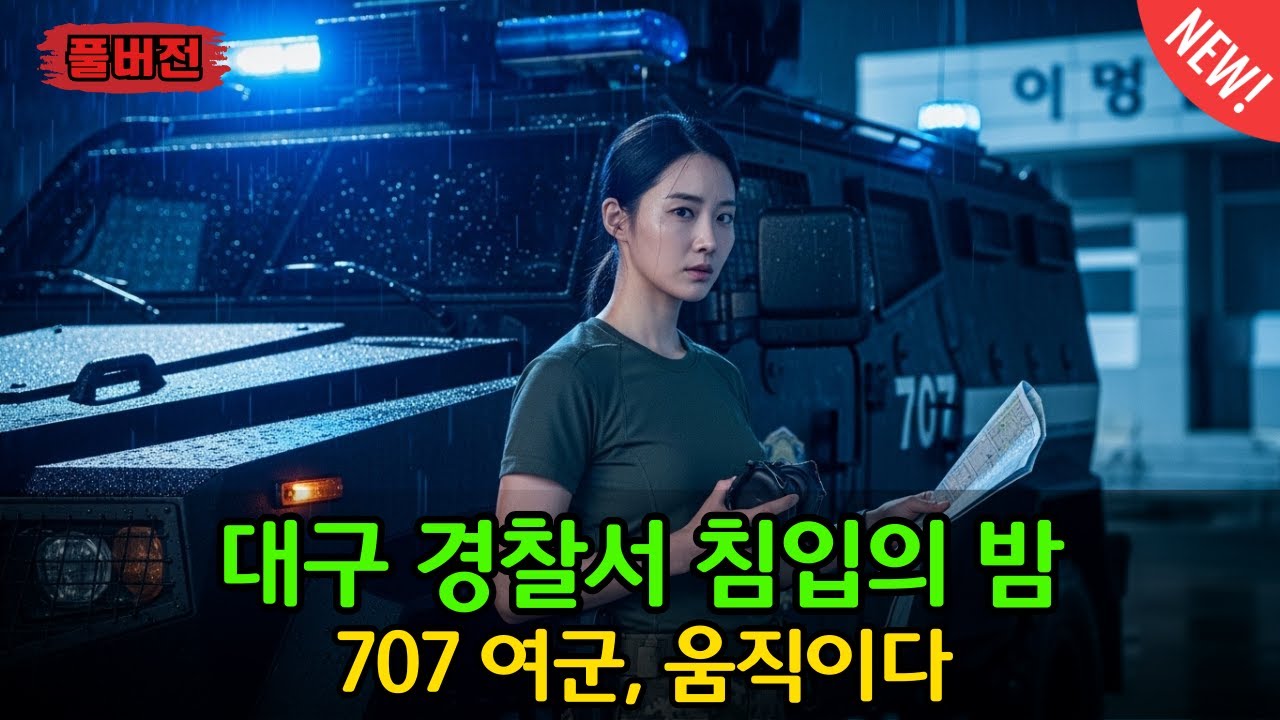 조폭들이 대구 경찰서를 침입한 밤… 그 순간, 707 여군이 움직이기 시작했다