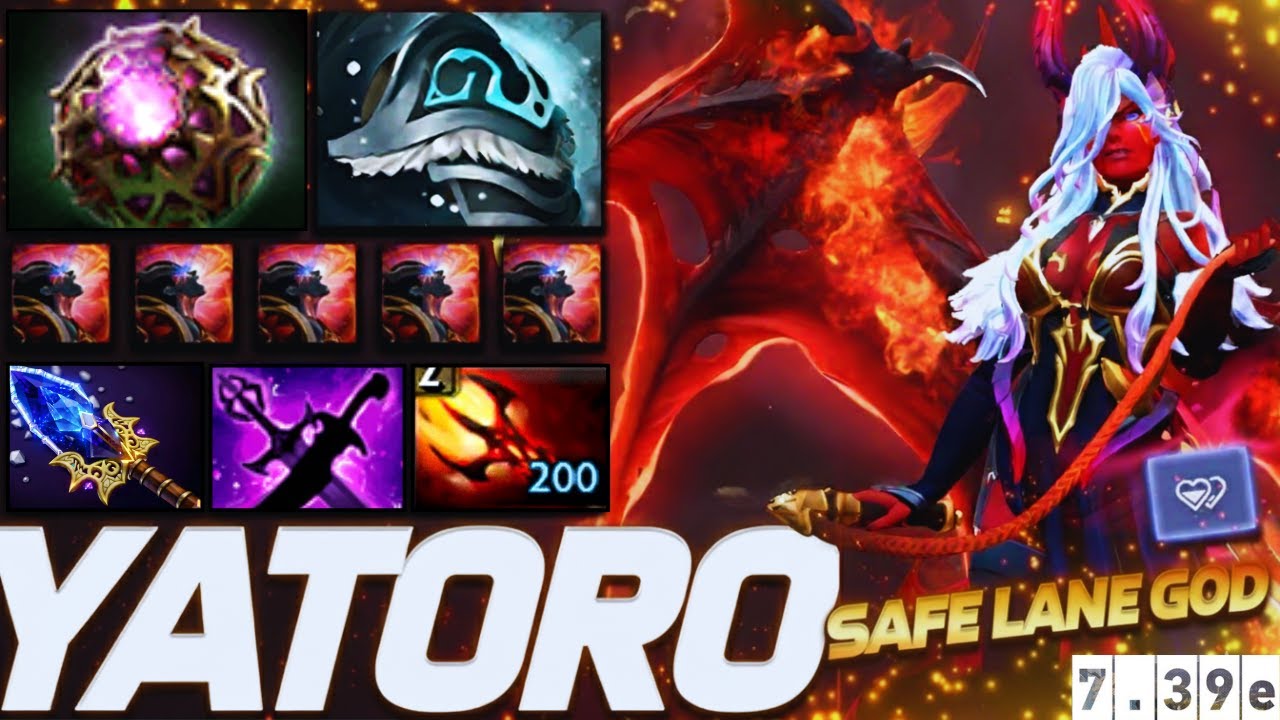 YATORO QUEEN OF PAIN &mdash; Safe Lane GOD MODE! 💣