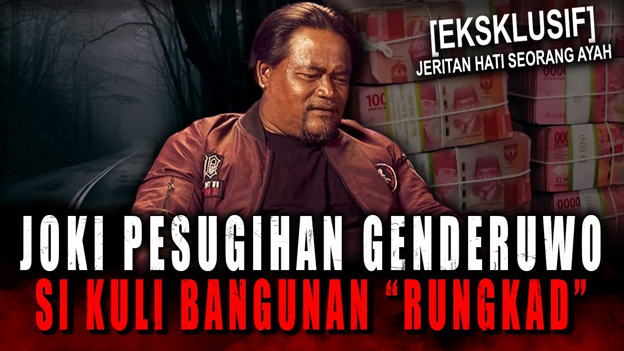 SEDIH GAK BISA BELI SUSU FORMULA BAYI, KULI BANGUNAN INI NEKAT JADI JOKI PESUGIHAN GENDERUWO !!