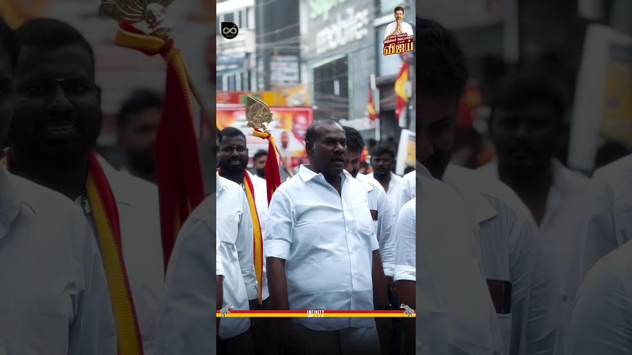 TVK Madurai District Secretary🔥| Thalapathy Vijay | Aadhav Arjuna | Sengottaiyan | Thangapandi