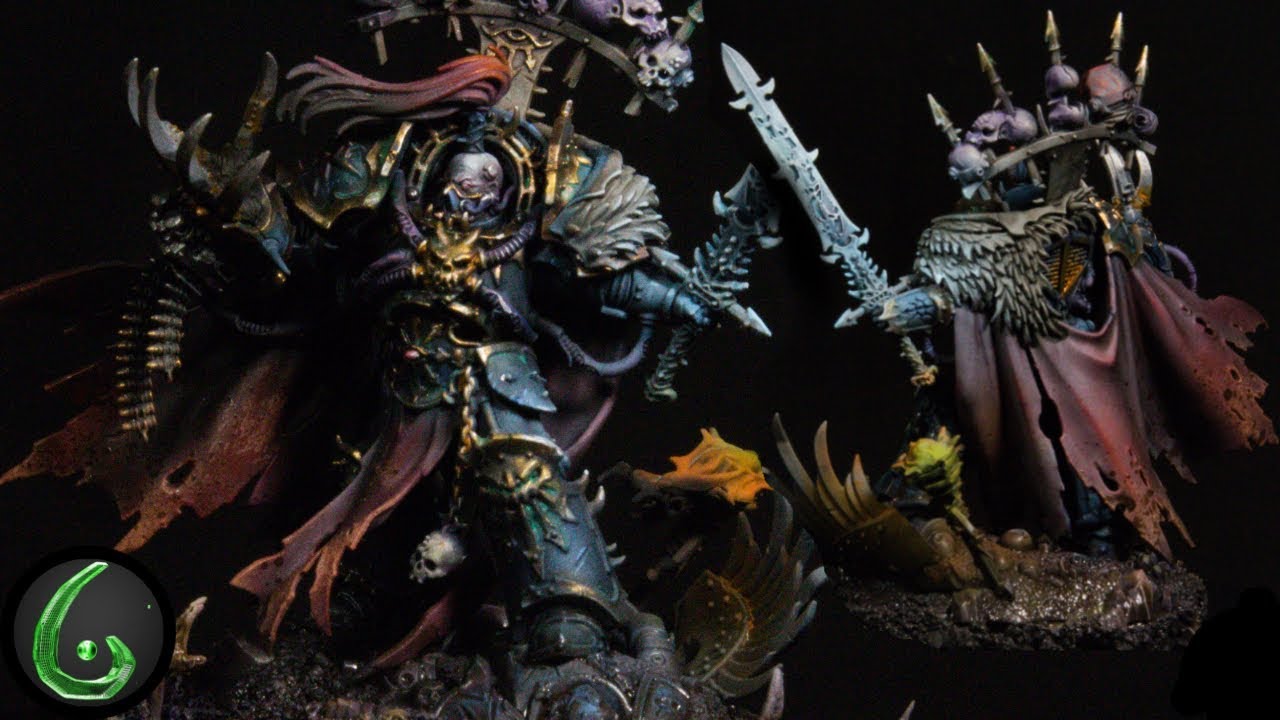 Painting Tutorial WH40K Chaos Marines Abaddon The Despoiler