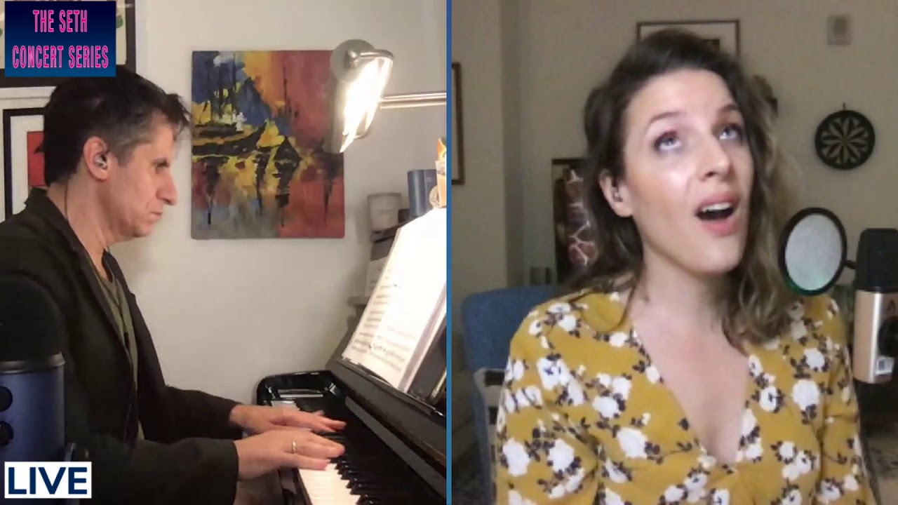 Jessie Mueller and Seth Rudetsky perform 