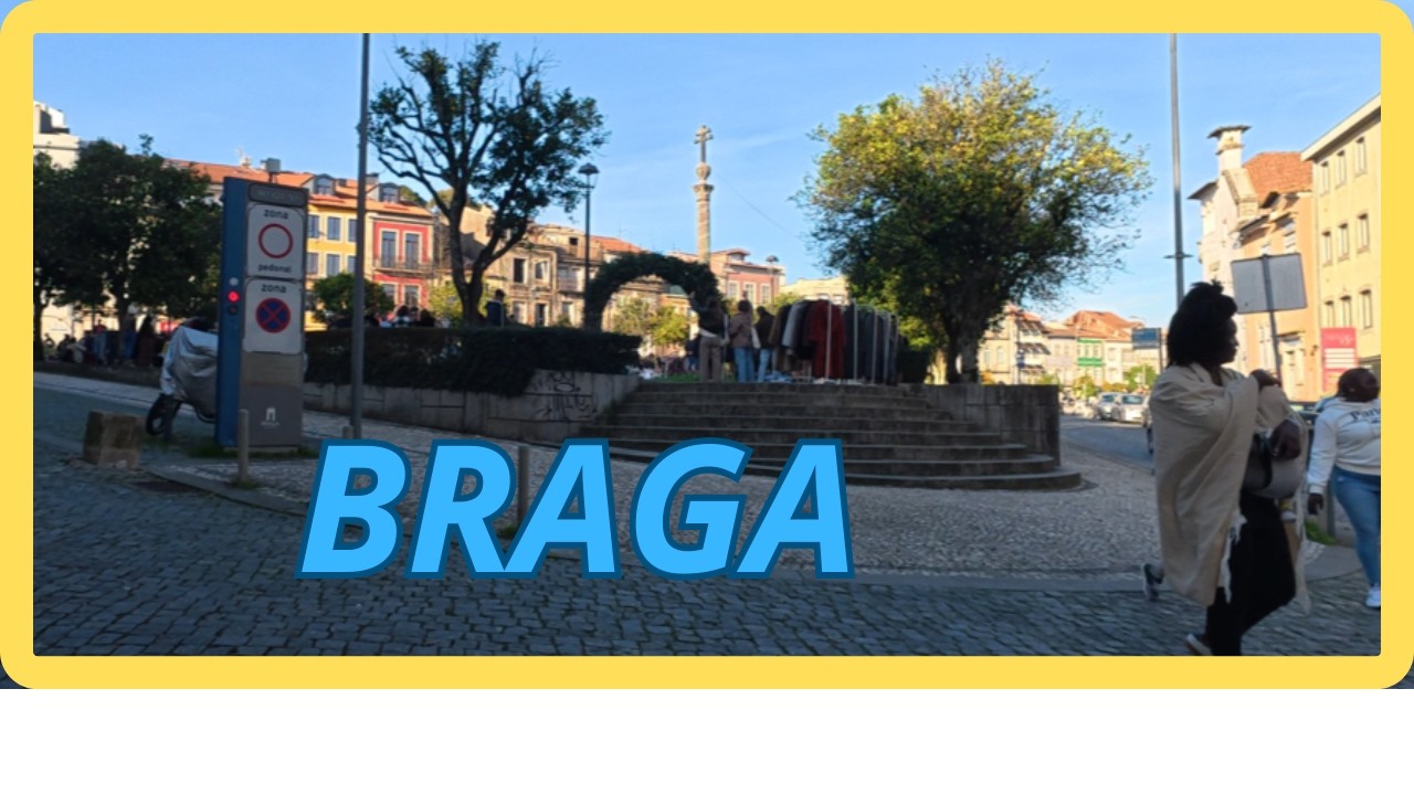 BOA TARDE DE BRAGA - PORTUGAL - WALKING TOUR  21 Fev 2026