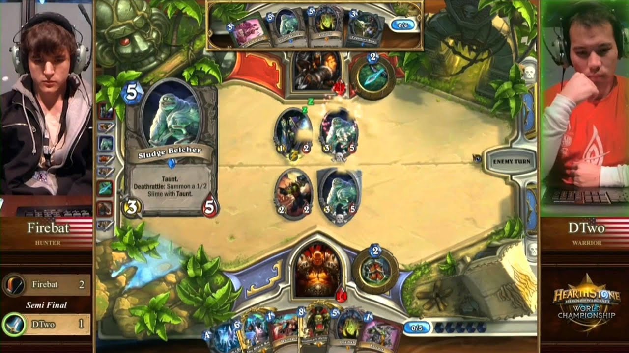 Blizzcon 2014 Hearthstone World Championship - Semi Finals - Firebat vs DTwo