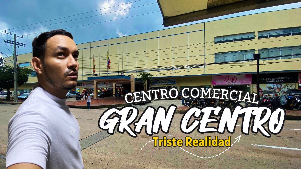 La TRISTE realidad del Centro Comercial GRAN CENTRO - En el abandono.
