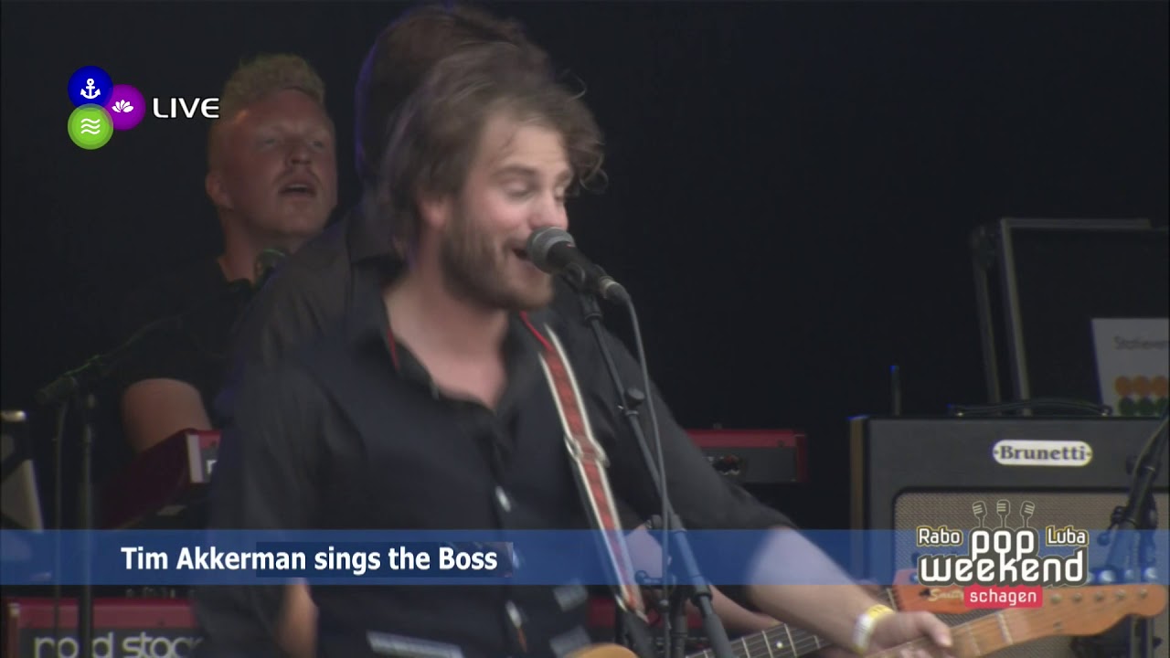 Popweekend 2019 - Tim Akkerman sings The Boss