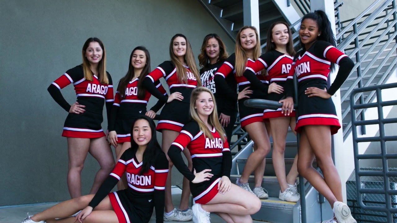 Time-lapse Aragon High School Cheer Team