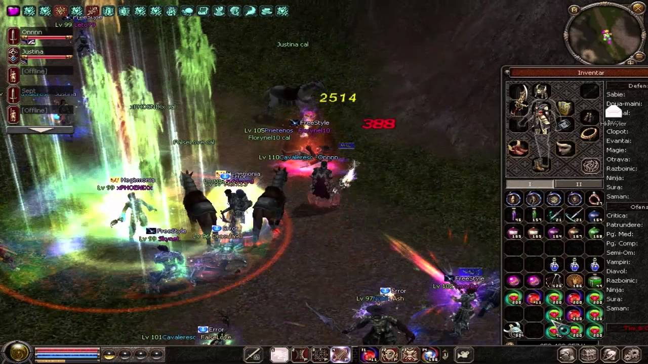 Metin2TIM Onnnn TEST DMG REGATUL ALBASTRU