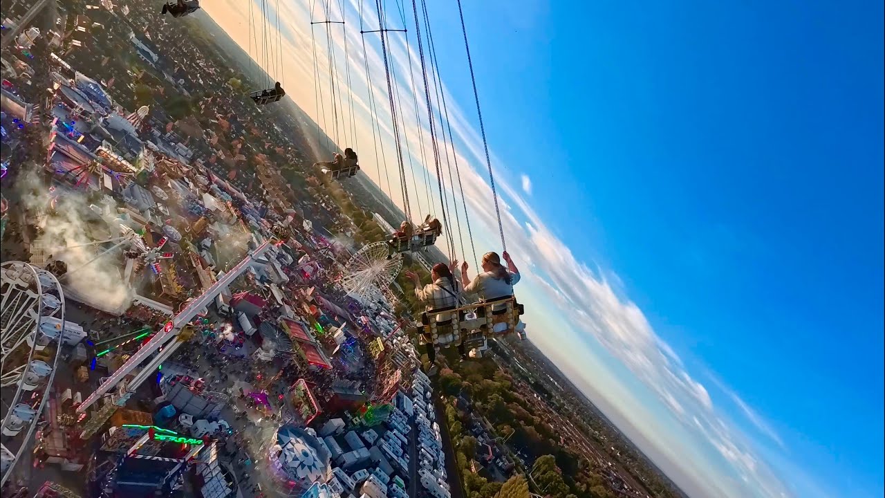 UK’s TALLEST Star Flyer! Big Ben Tower (Perrin Stevens) On Ride Hull Fair 2025