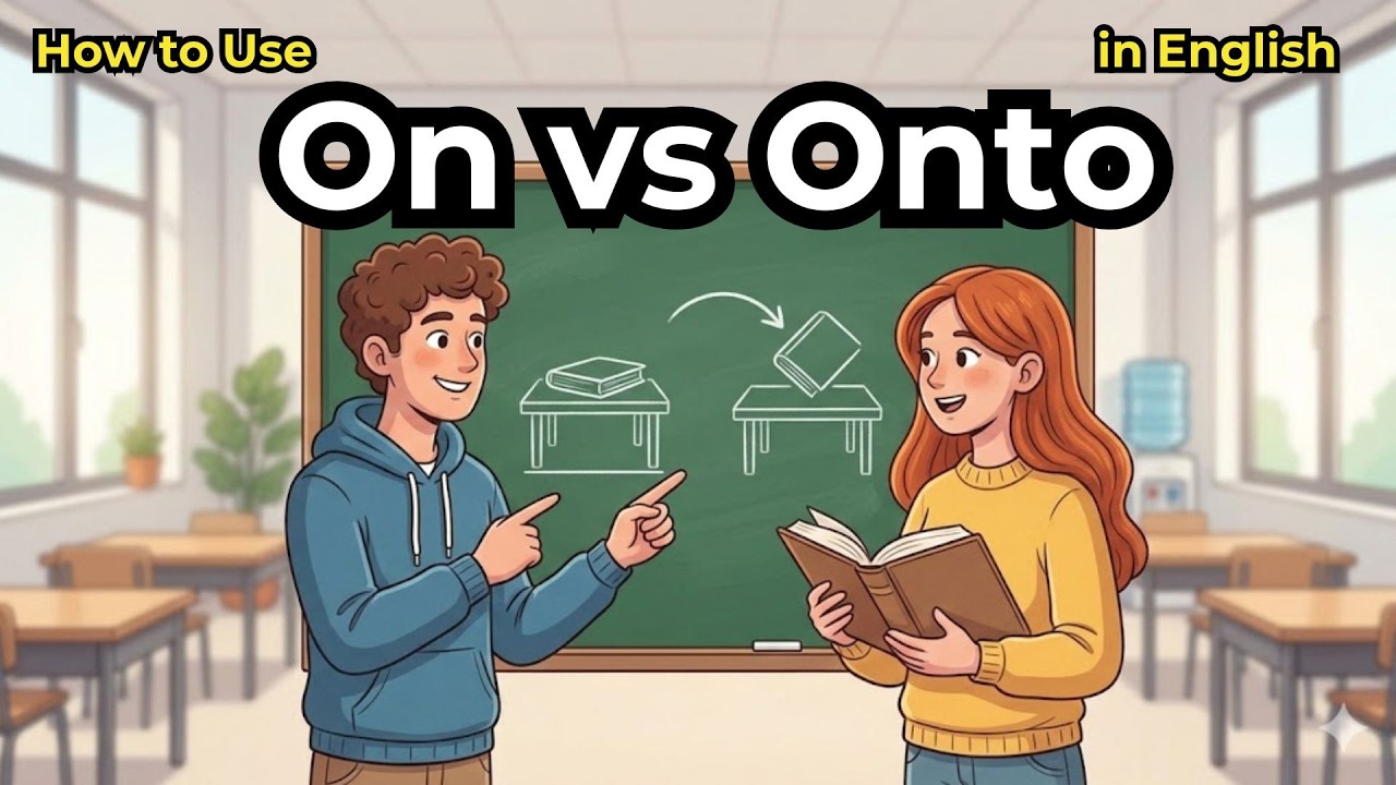 Как использовать On и Onto в английском языке