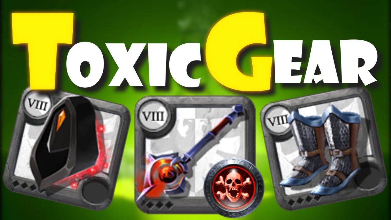 Toxic Cursed Staff Gear - Solo PvP - 26M profit - Albion Online