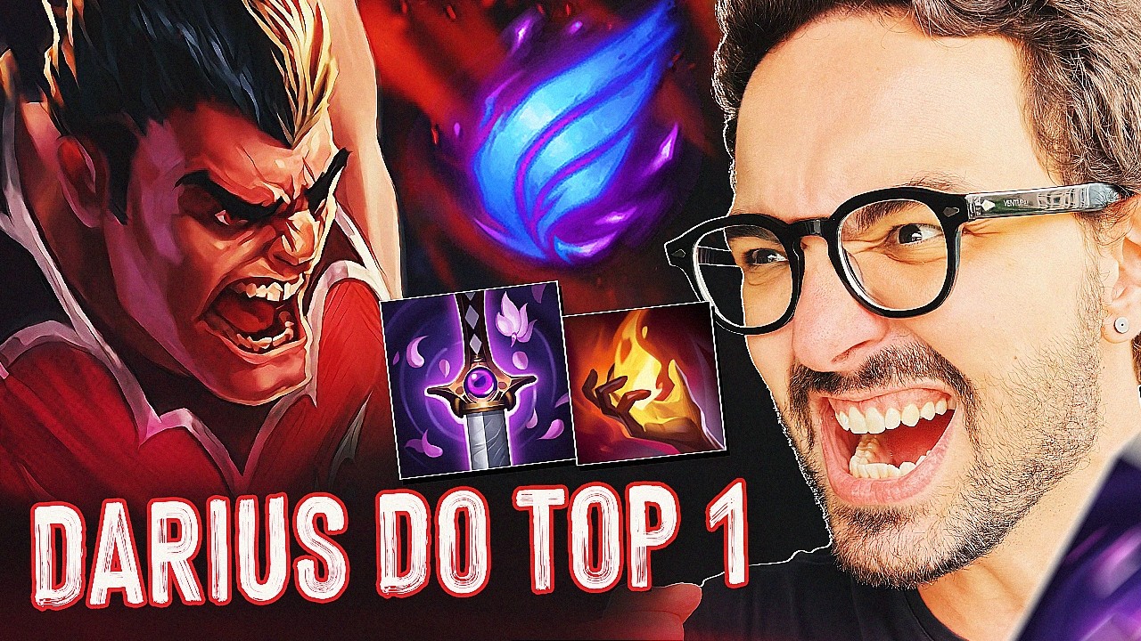 O ESTILO DO TOP 1 DARIUS EUROPEU É BIZARRO, MAS DÁ CERTO!
