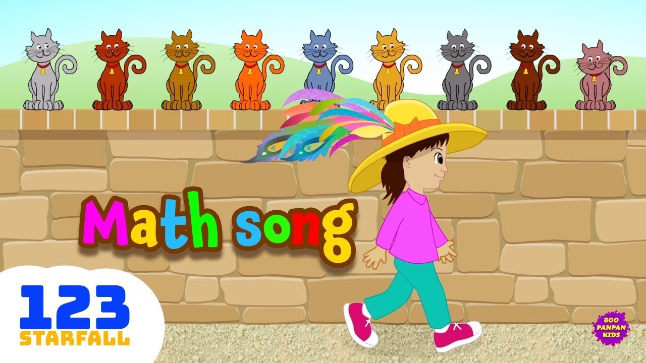 Math Song for Kids: Starfall 123 Fun | Boopanpankids