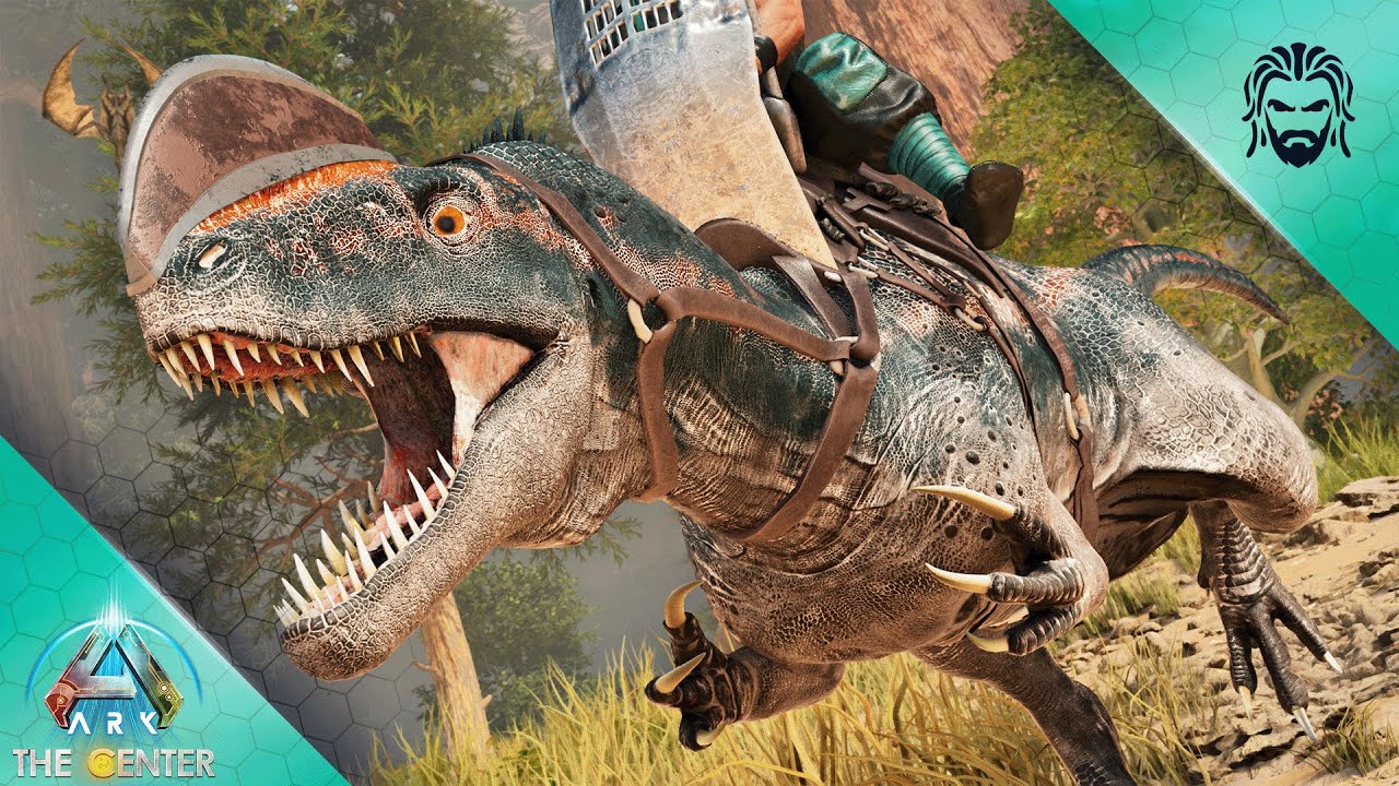 My Odyssey to Tame a Monolophosaurus! - ARK The Center [E9]