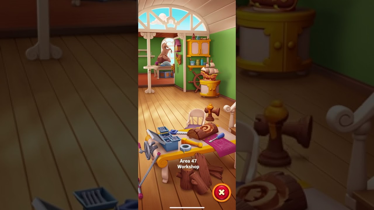 👑Royal Match, Area 47 (workshop)