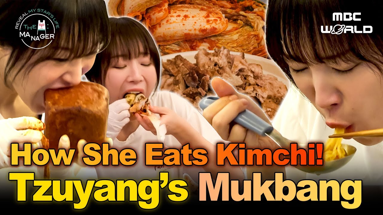[Sub] Tzuyang&rsquo;s Epic Mukbang: Foods That Pair with Kimchi #Tzuyang