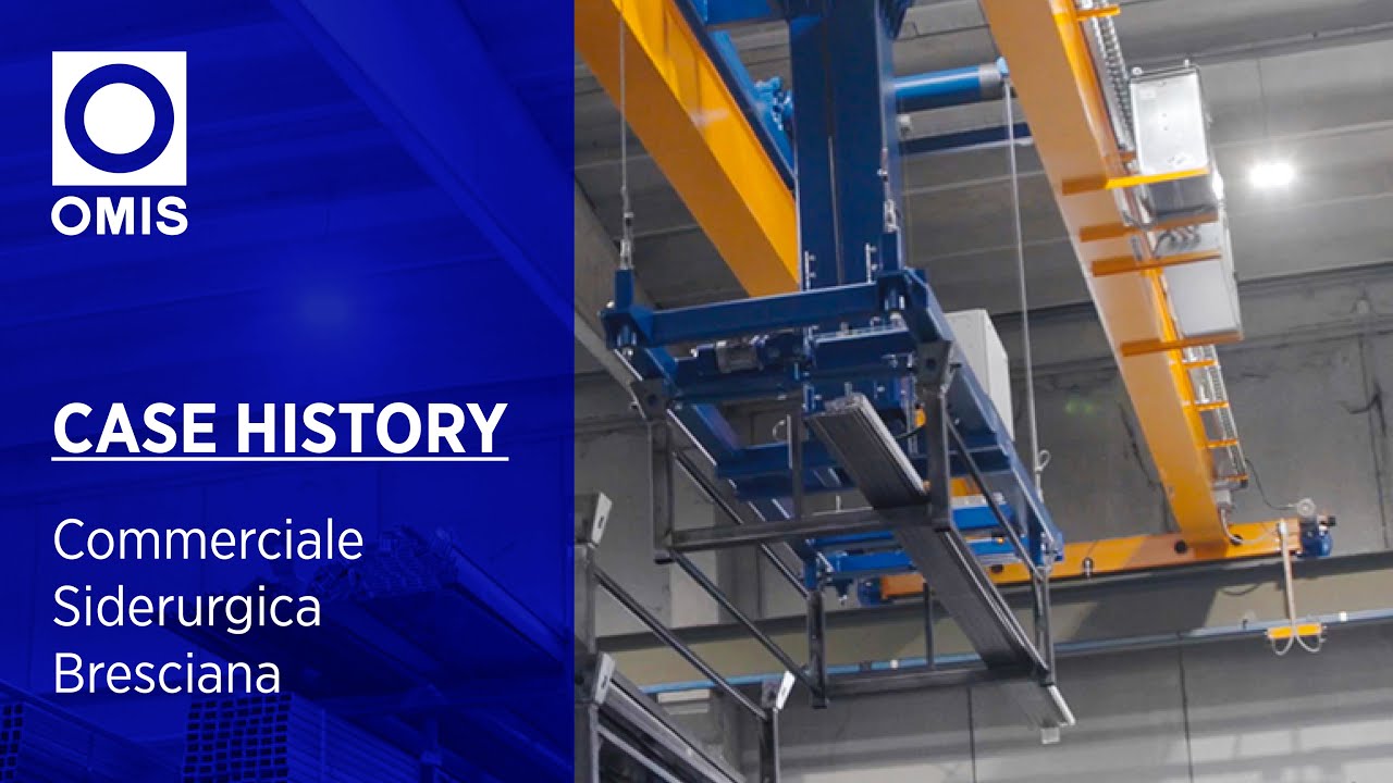 Commerciale Siderurgica Bresciana - OMIS automatic warehouse with a storage capacity of 1500 tons