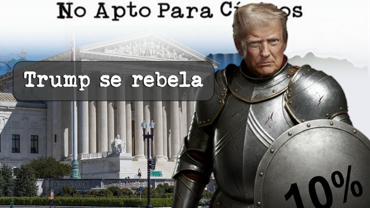 Trump se rebela e impone 10% de aranceles