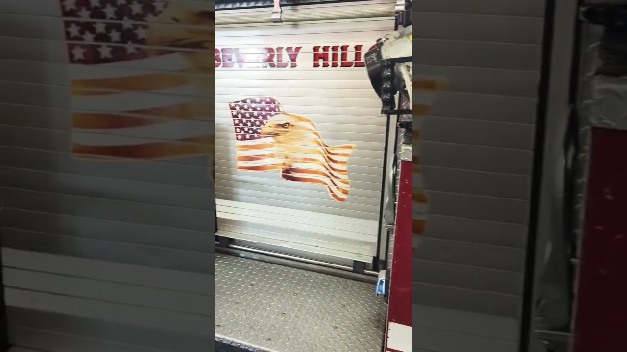 Beverly Hills Fire Department Tour 👨&zwj;🚒🔥🚒