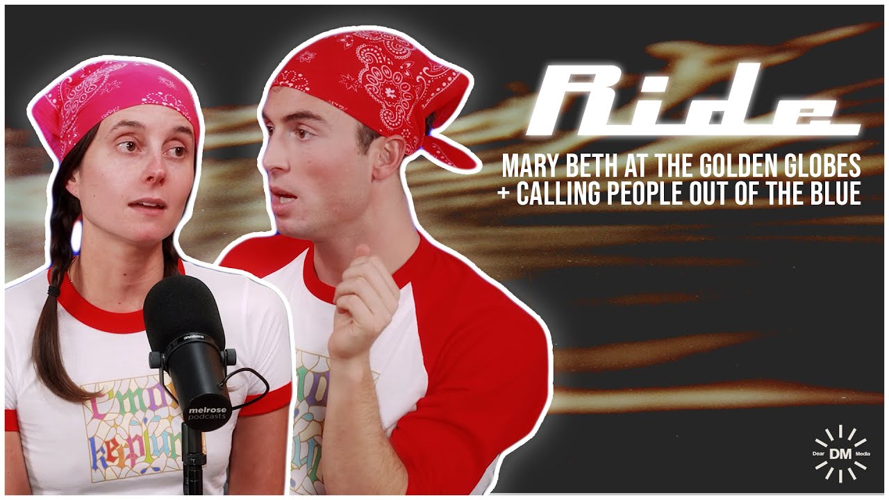 Mary Beth at the Golden Globes + Calling People Out of the Blue